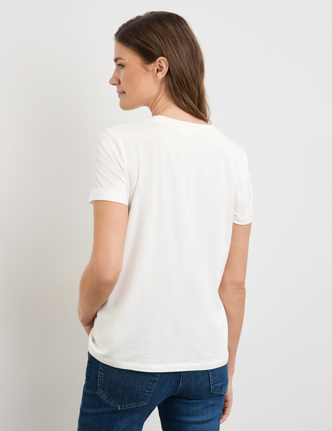 T-Shirt mit Ziersteinchen