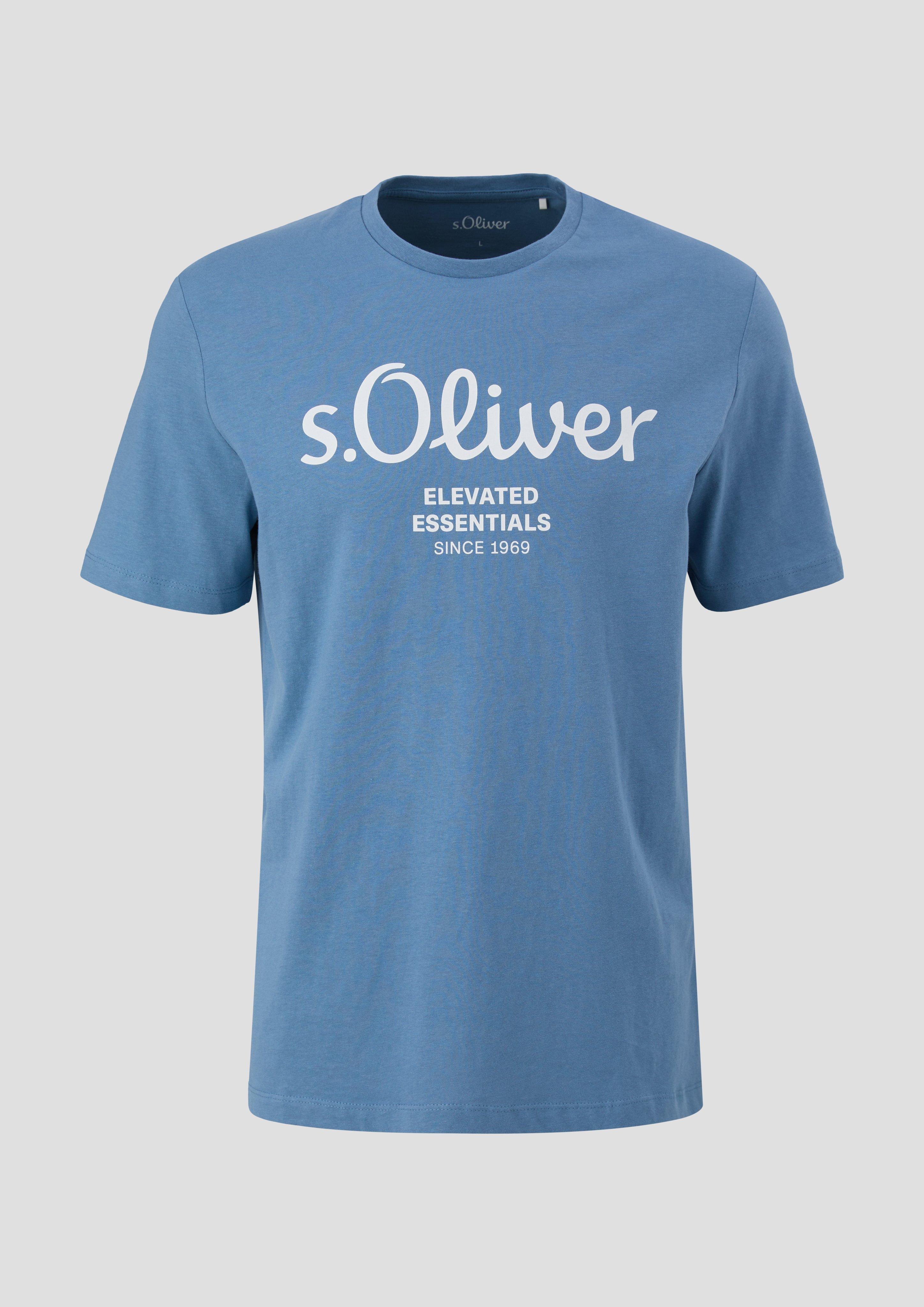 T-Shirt mit Label-Print  2139909-54D1