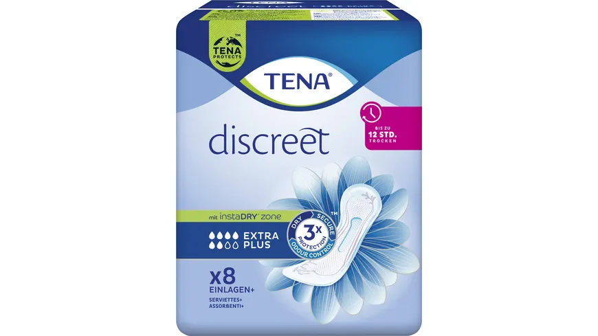 TENA discreet extra plus Slipeinlagen