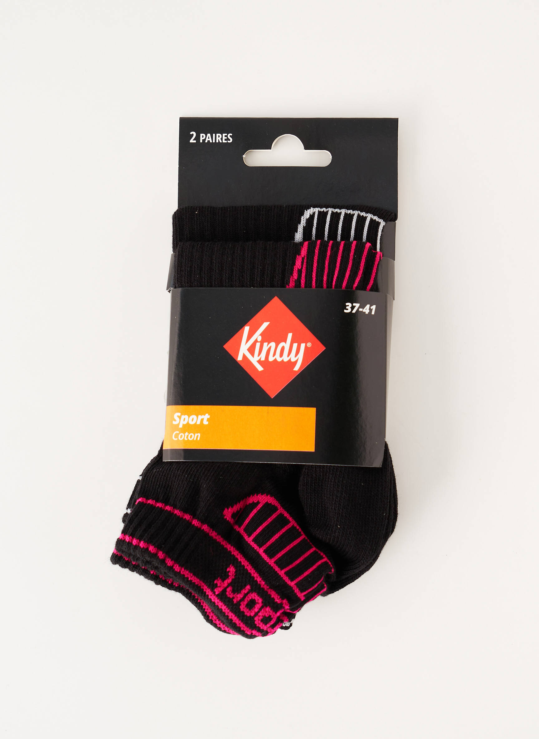Kindy Chaussette Femme couleur noir
