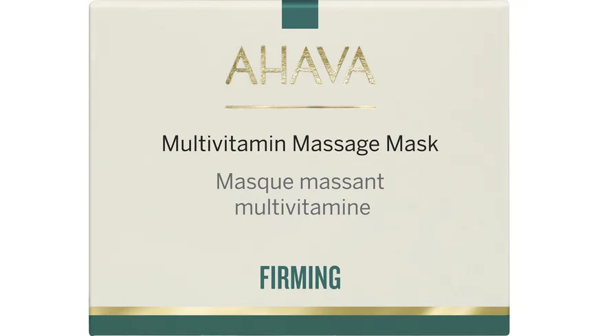 AHAVA MultiVitamin Firming Massage Mask 50 ml