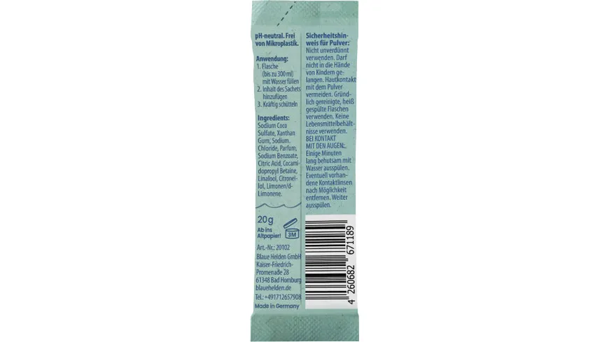 Blaue Helden Handseife Starterset Lemongrass 300 ml