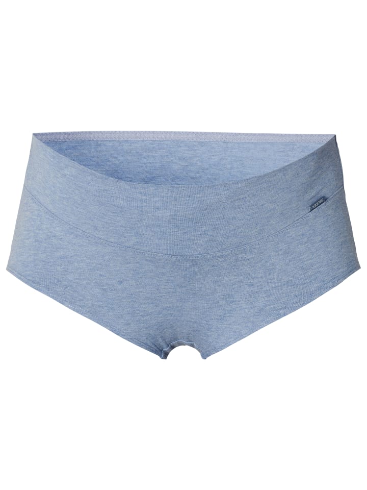 Noppies Short Cotton Melange in Light Blue Melange günstig kaufen