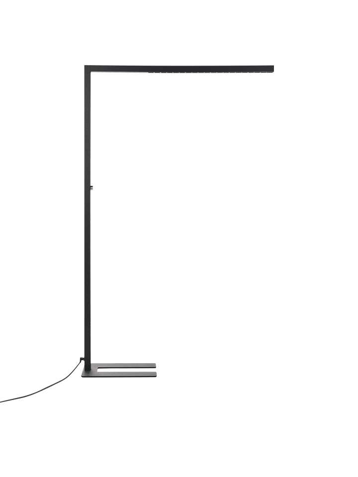 Beliani Stehleuchten SAGITTA in Schwarz - (W) 121 x (H) 194 x (L) 30 cm günstig kaufen onesize
