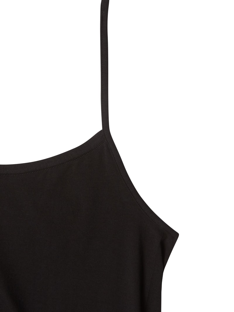 Unterhemd mit Stretch-Anteil Modell 'Organic' in schwarz