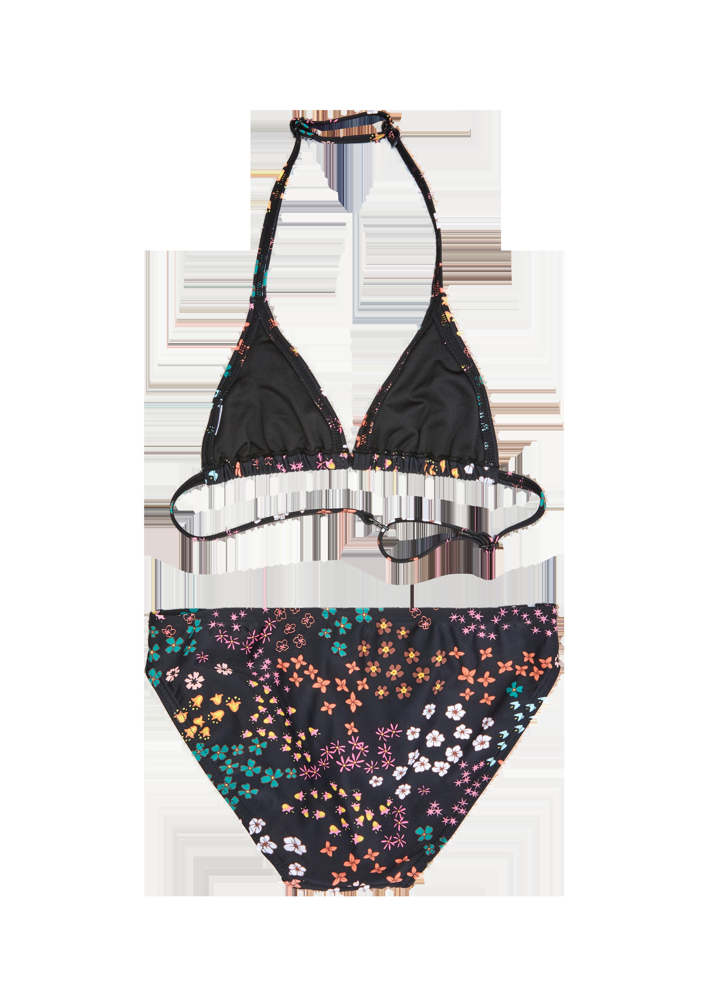 Neckholder-Bikini mit Blumen  535.899.257.84749-98X8