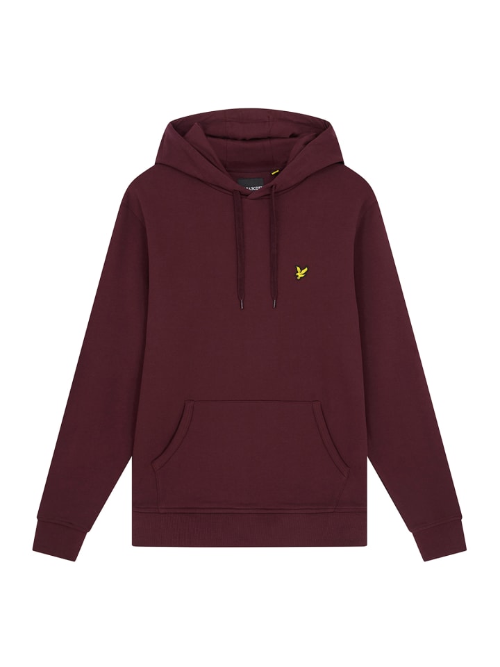 Lyle & Scott Hoodie in Bordeaux günstig kaufen