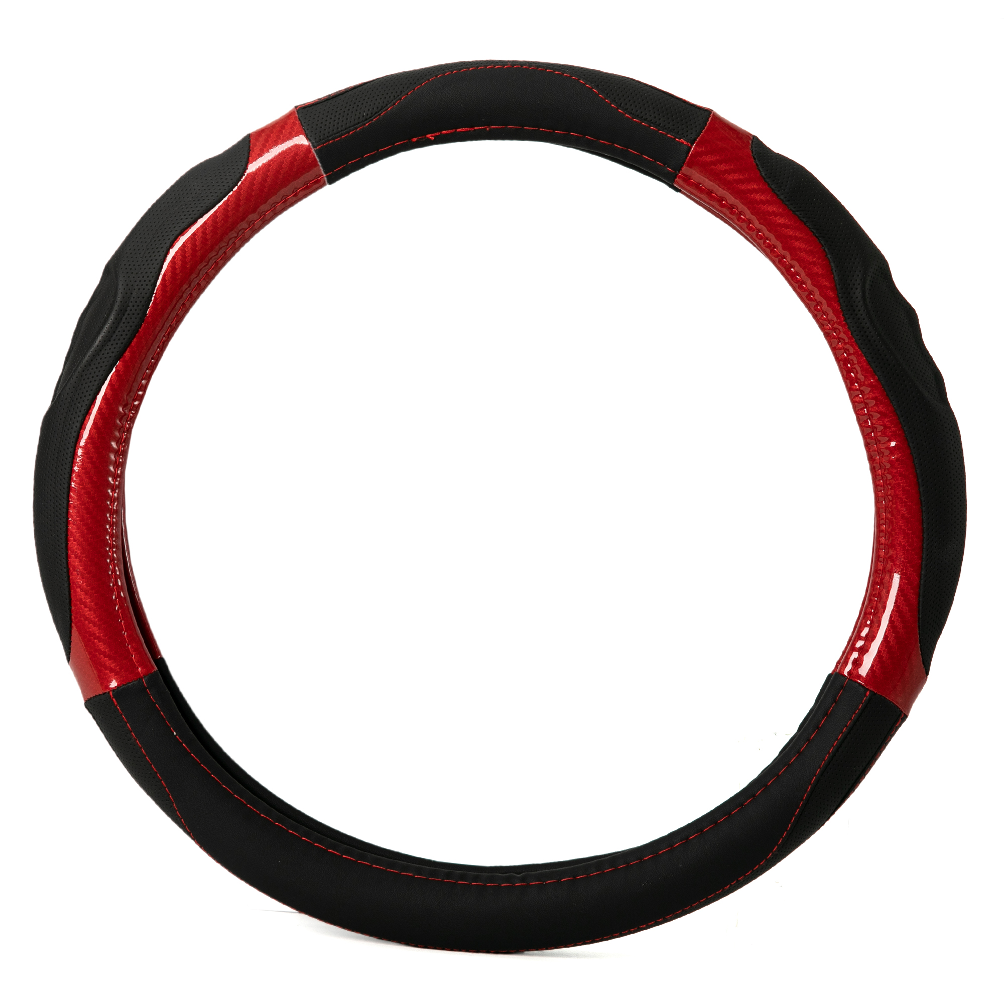Norauto schwarz-roter Carbon-Lenkradbezug - ATU