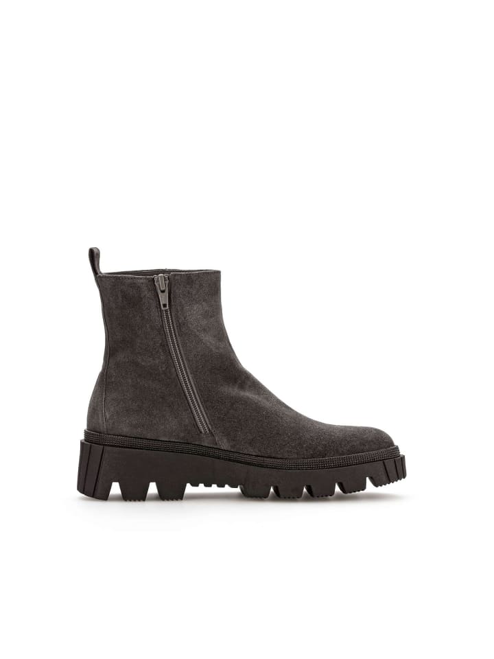 Gabor Fashion Plateau Stiefeletten in grau günstig kaufen