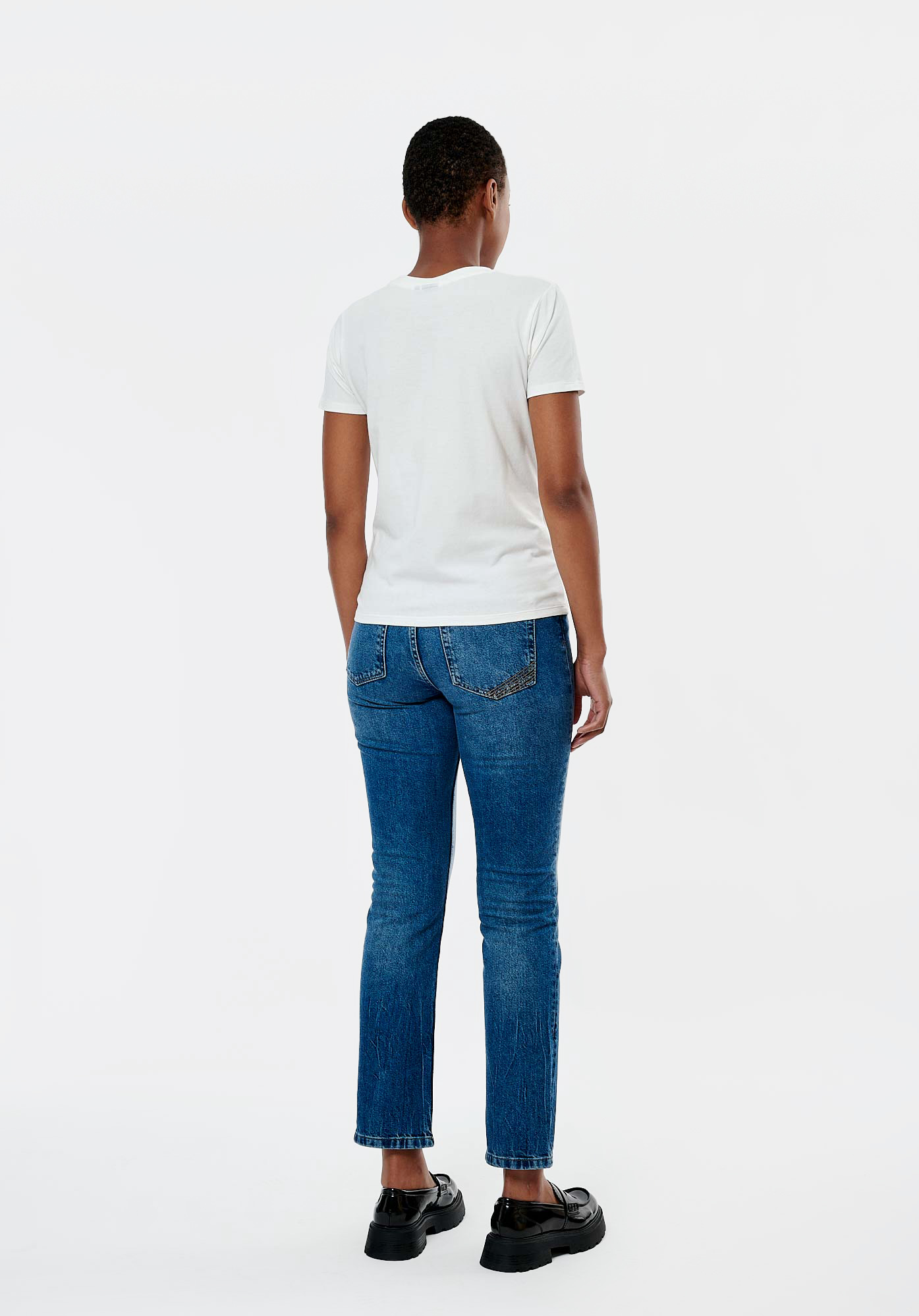 LOVET  T-shirt blanc Femme