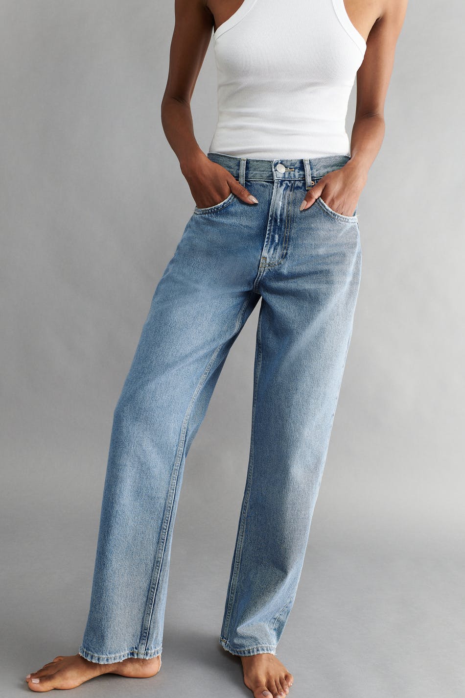 Boyfriend low jeans
