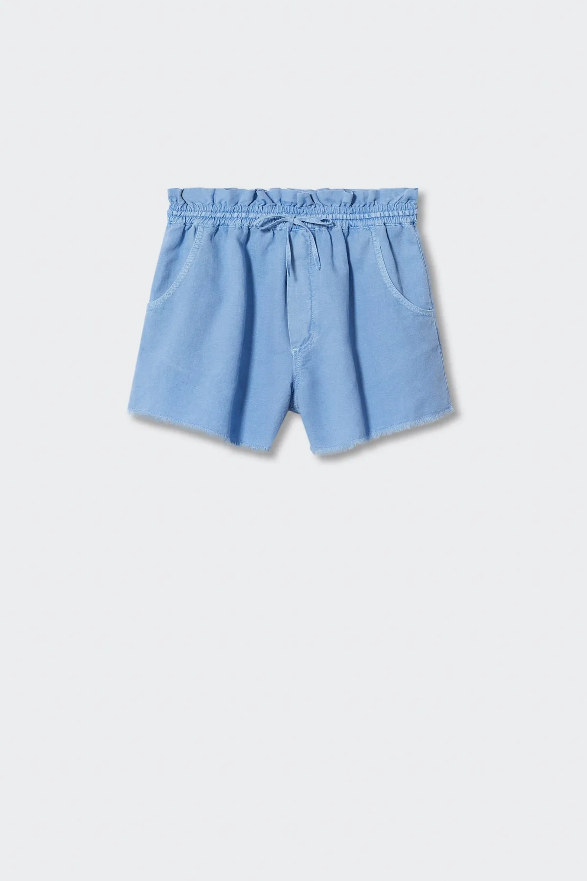 MANGO  Blaue Damen-Shorts und Bermuda 37051282