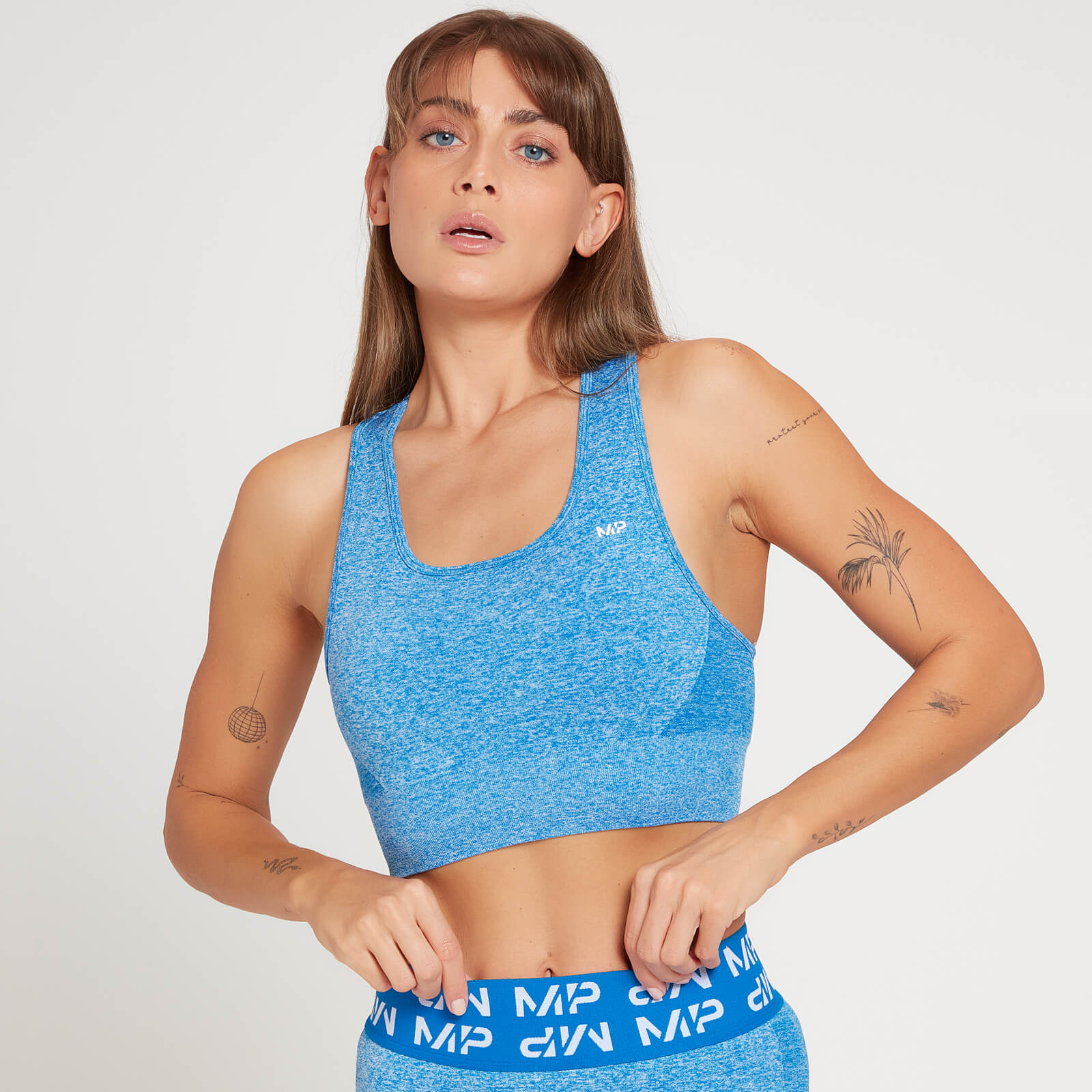 Brassière de sport MP Curve pour femmes – Violet craie