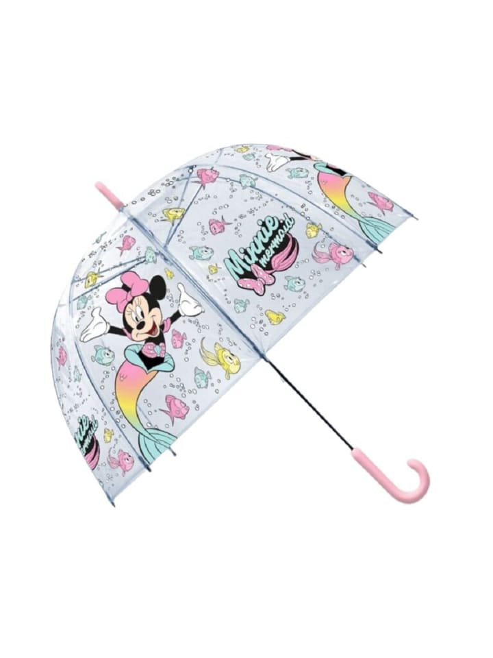 Disney Minnie Mouse Minnie Maus Regenschirm für Kinder – Bunter Schutz in Weiß günstig kaufen onesize