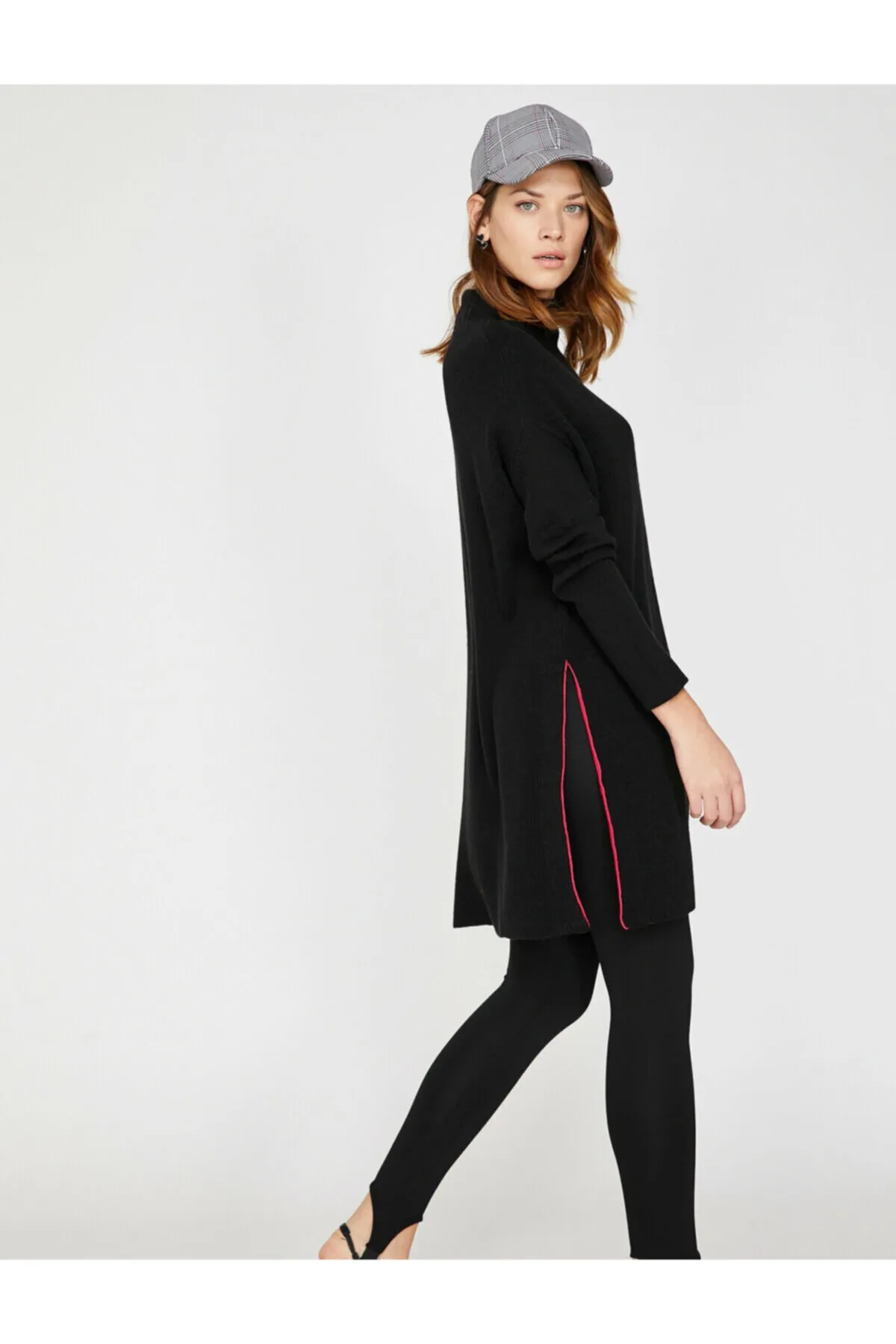 Koton  Schwarze Tunika für Damen 9KAK92654HT