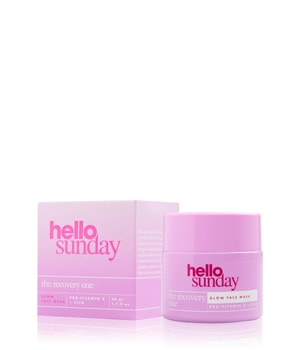 Hello Sunday the recovery one Glow face mask Gesichtsmaske-50 ml