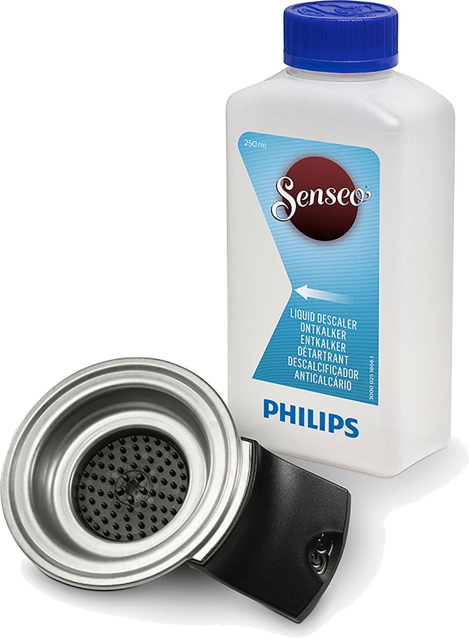 Philips Senseo Original CA6522/02 Pflegeset (Set, [2-St. Flüssigentkalker und Padhalter für zwei Tassen)