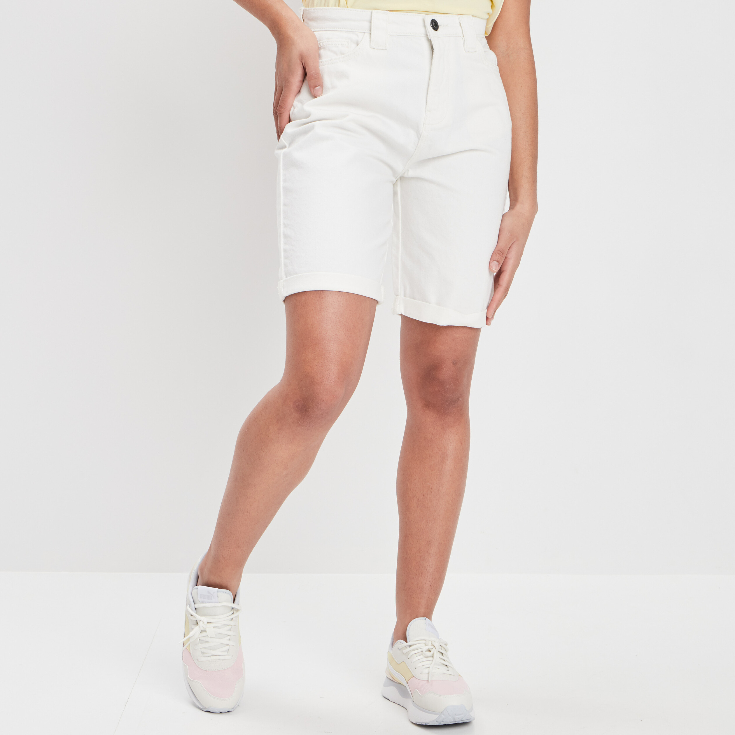 Bermuda droit sable femme | La Halle