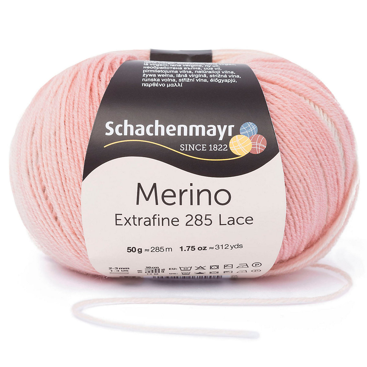 Handstrickgarne Merino Extrafine 285 Lace, 50g Etude
