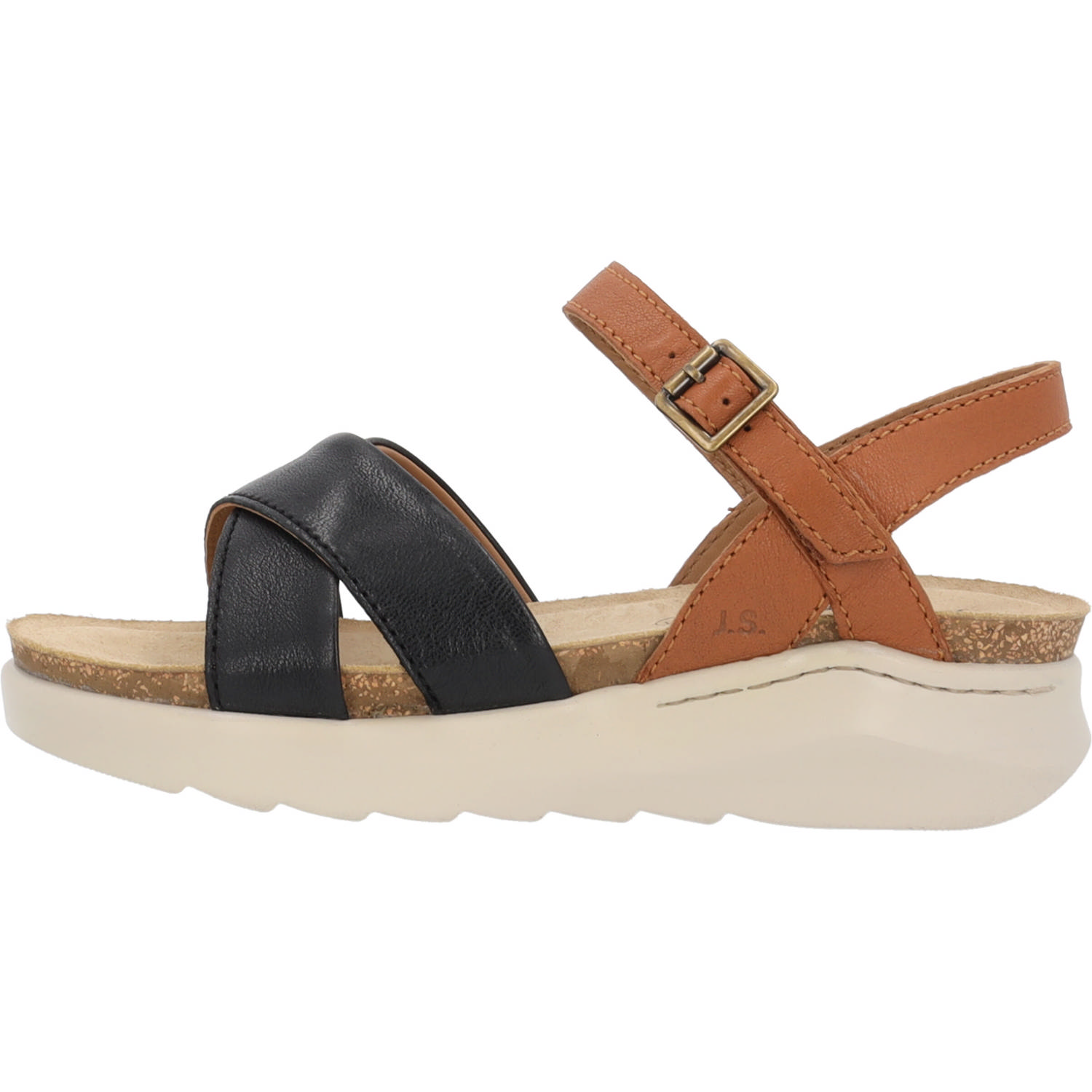 Josef Seibel Celine 03 73403, Keilsandaletten, Damen, SCHWARZ-KOMBI