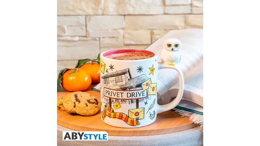 HARRY POTTER - Tasse 3D  - Hedwig & Privet Drive