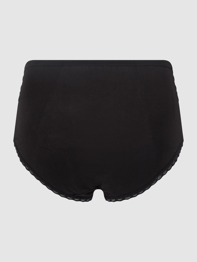 Slip mit elastischerm Bund Modell 'Classic' in schwarz