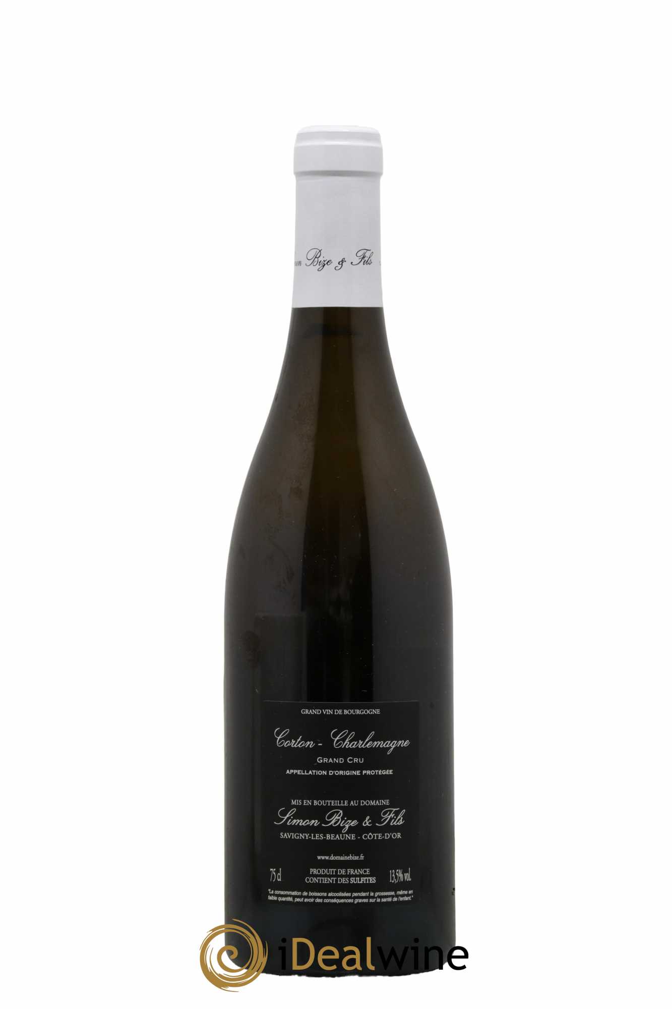 Corton-Charlemagne Grand Cru Simon Bize & Fils  2019 - Lot de 1 Bouteille