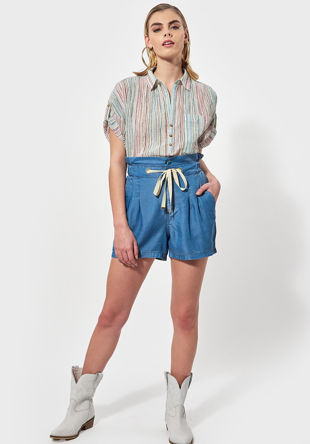 JOSEF  Blouse régular Femme à rayures