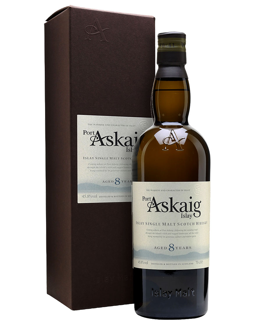 Islay Single Malt Scotch Whisky Aged 8 Years Port Askaig 0,7 ℓ, En Étui