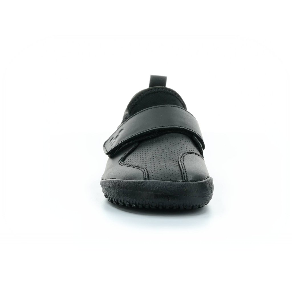 Vivobarefoot Primus School II Obsidian Leather schwarze Barfußschuhe