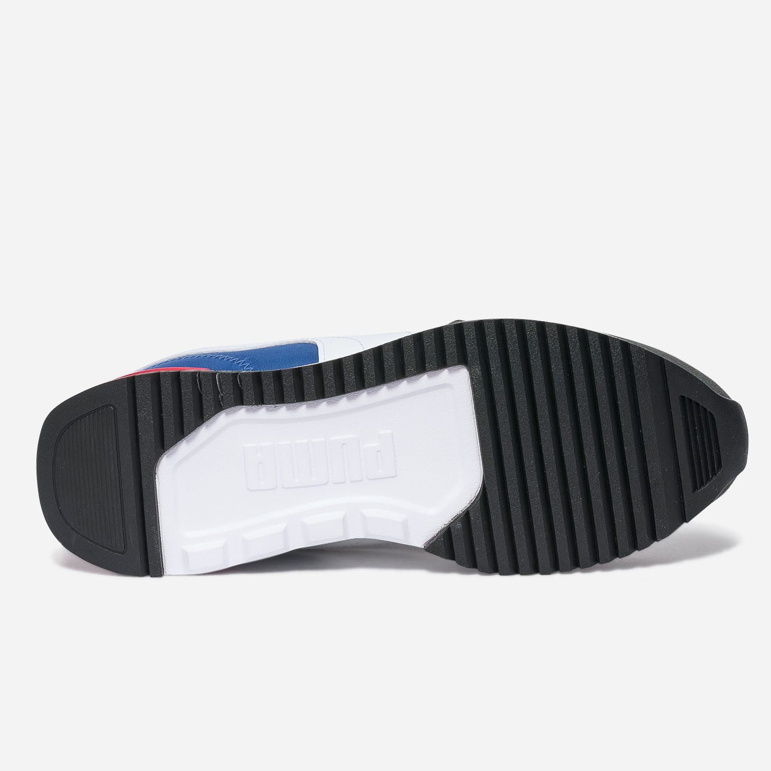 Tennis PUMA noire, grise, bleue et rouge
