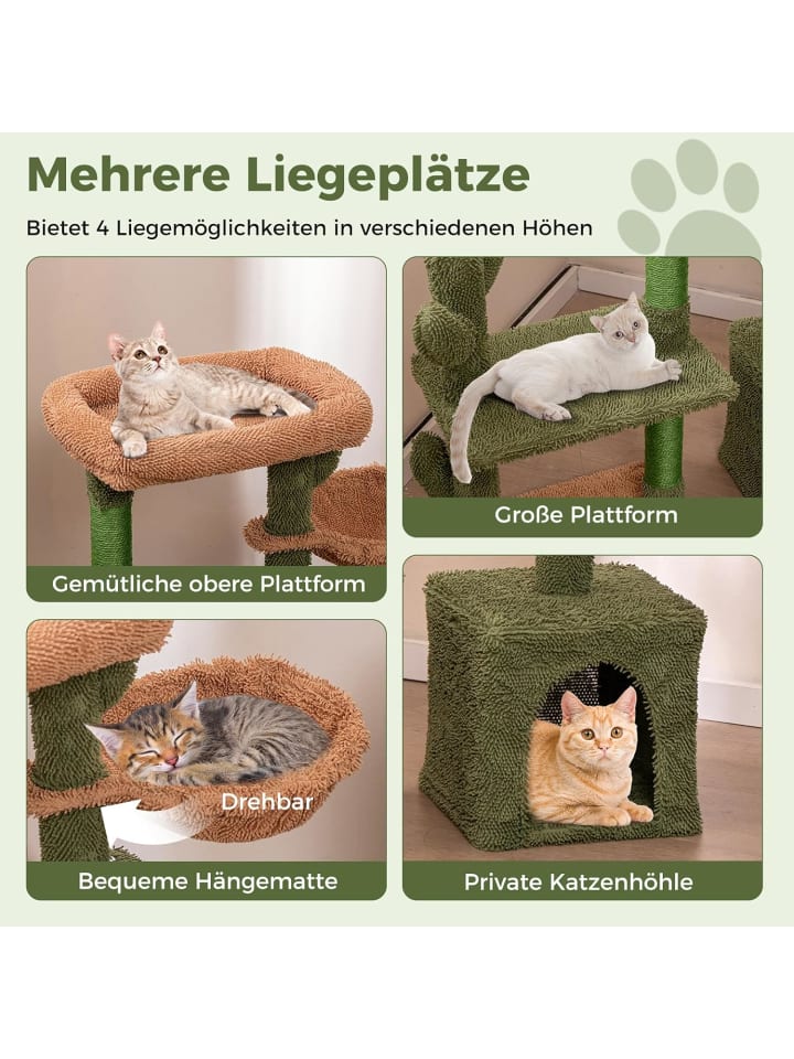 COSTWAY Kratzbaum Kaktus in Grün günstig kaufen onesize