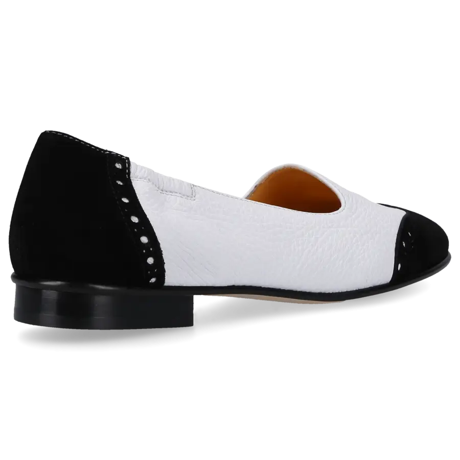 Truman's - Ballerinas 9540 Kalbsleder Veloursleder - schwarz