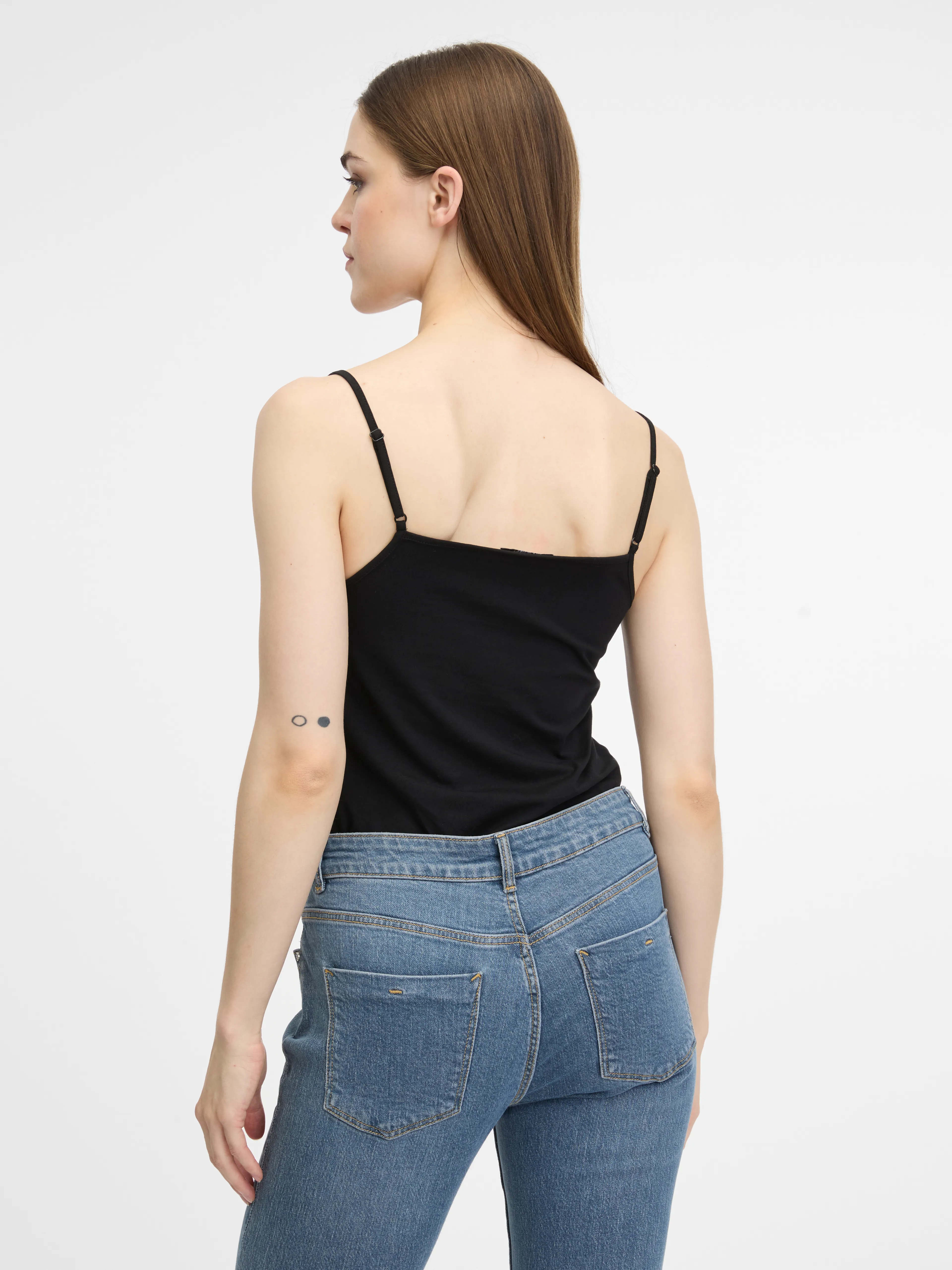 Schwarzes Damen-Tank-Top ORSAY