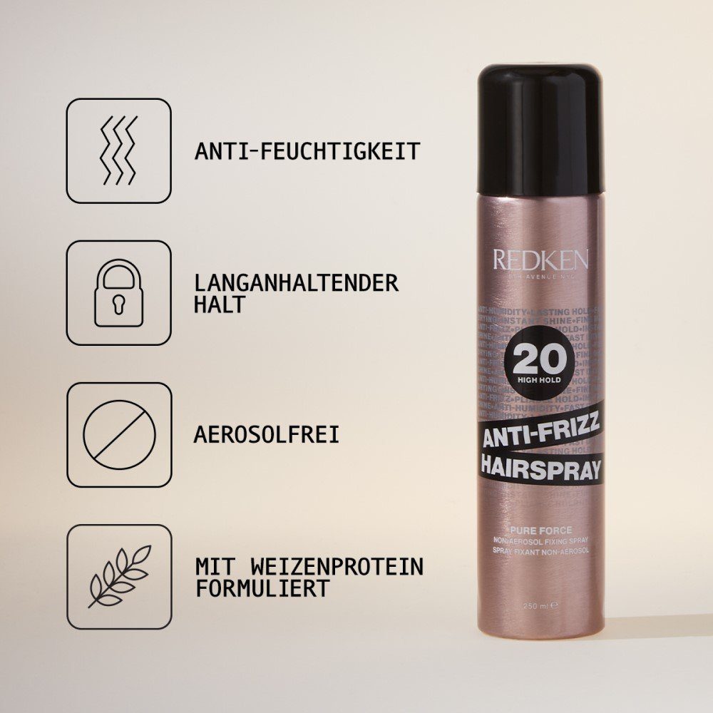 Redken Haarpflege-Spray Styling Anti-Frizz Haarspray 250 ml