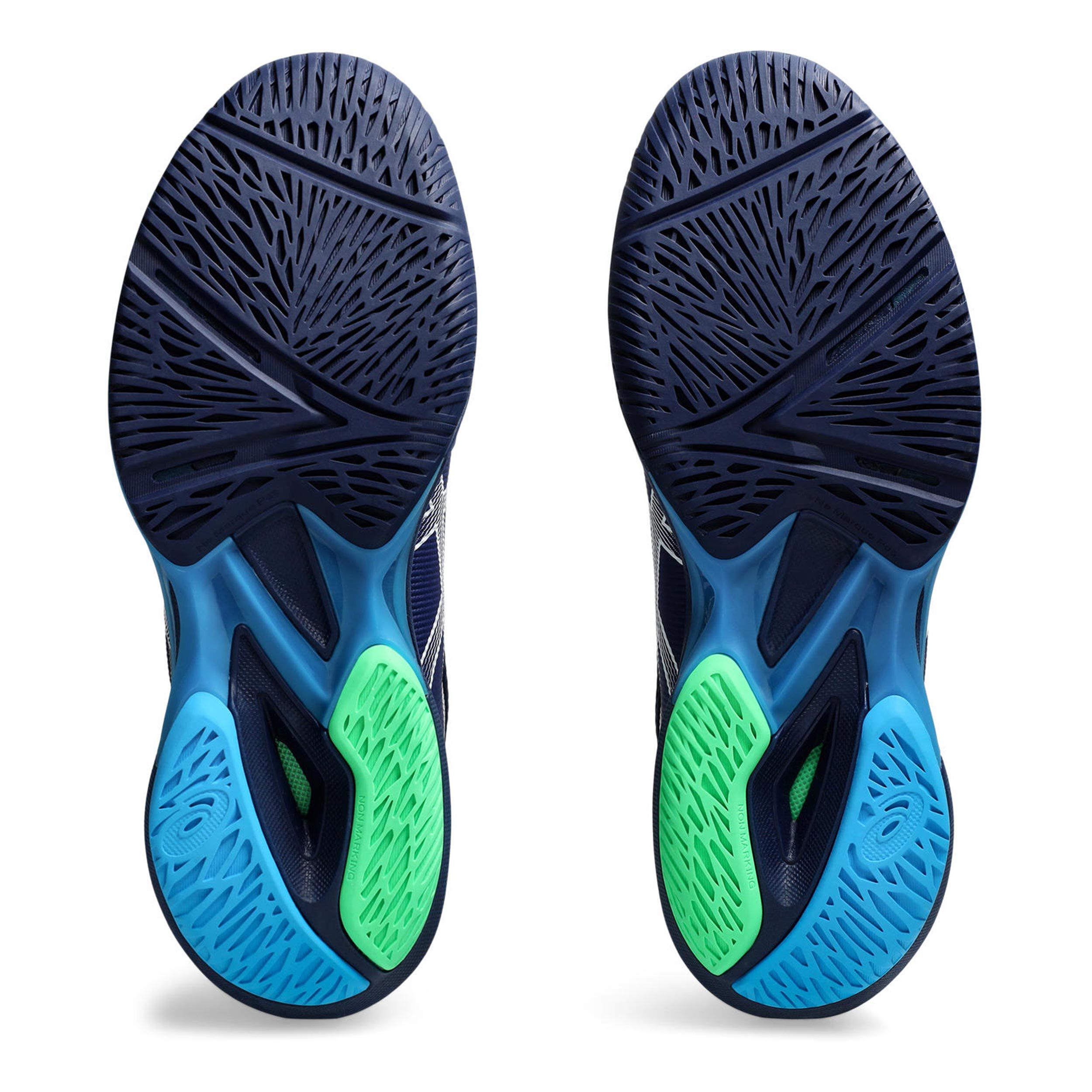 Solution Speed FF 3 Allcourtschuh Herren - Blau, Weiß