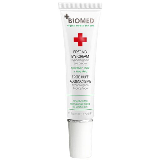 BIOMED Erste Hilfe hypoallergene Augenpflege Creme  15 ml  Creme