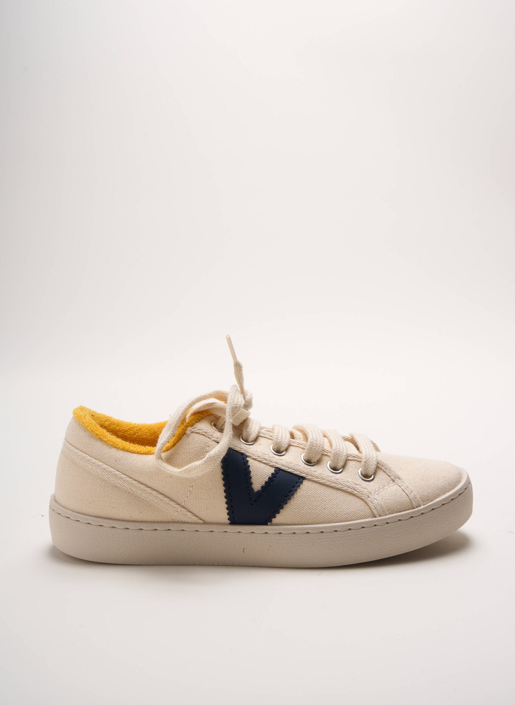 Victoria Baskets Femme couleur beige