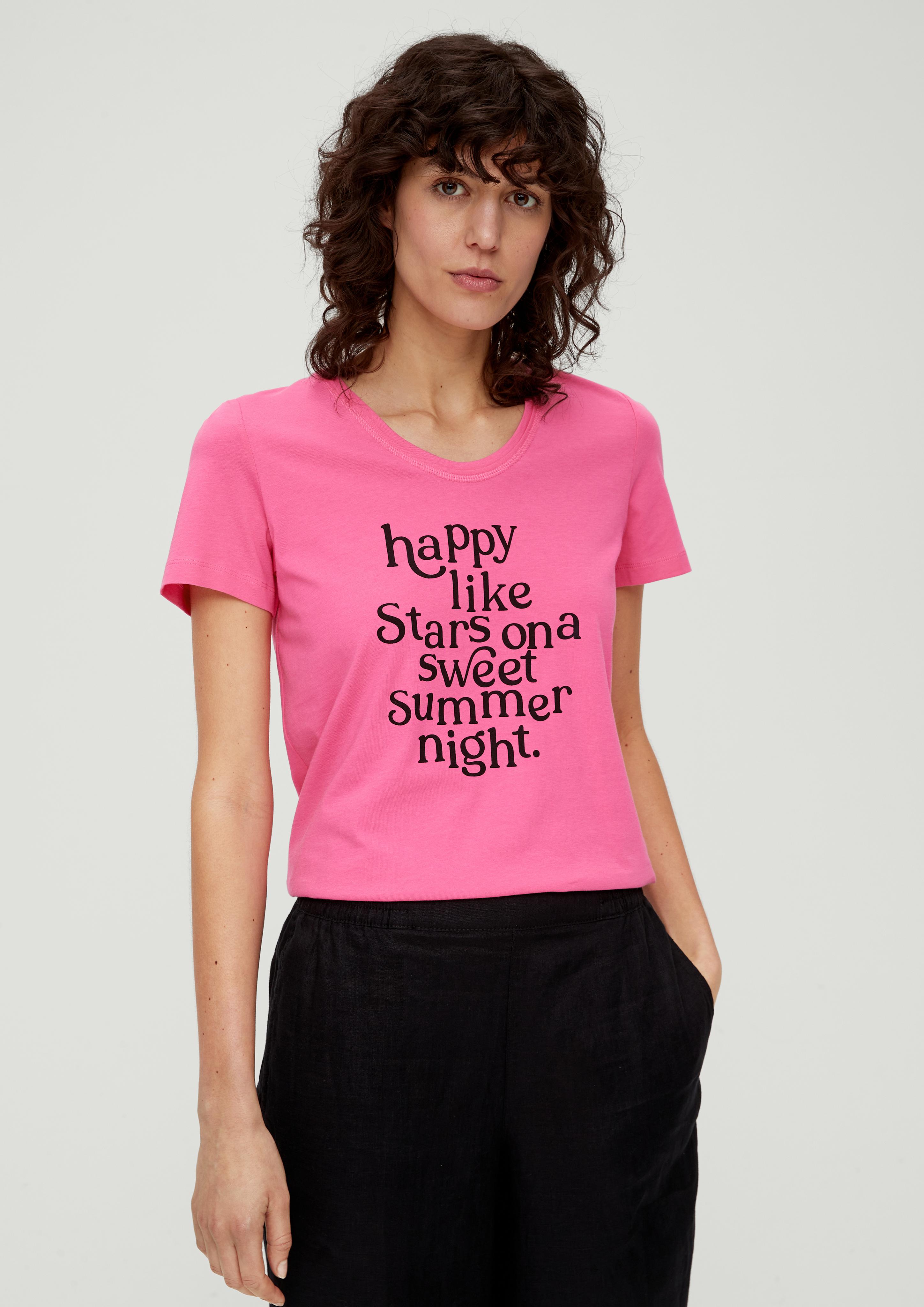 T-Shirt mit Statement-Print  2132800-44D2