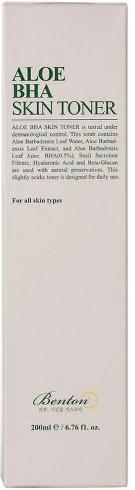 Benton Toner Aloe BHA Skin Toner