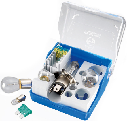 Philips H4 Ersatzlampenkasten, 9-teilig - ATU