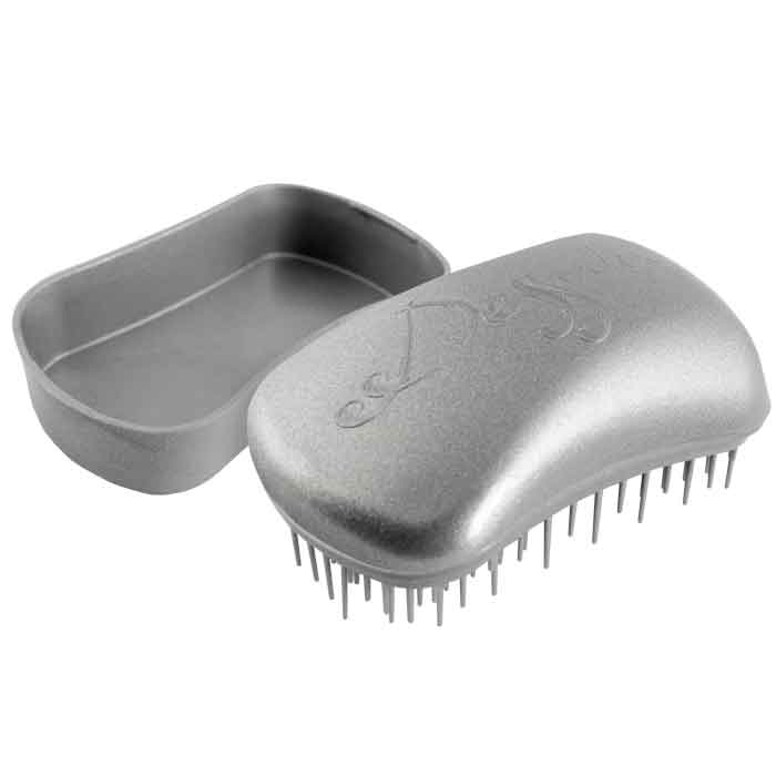 Dessata Entwirrungs-Taschenbürste silver
