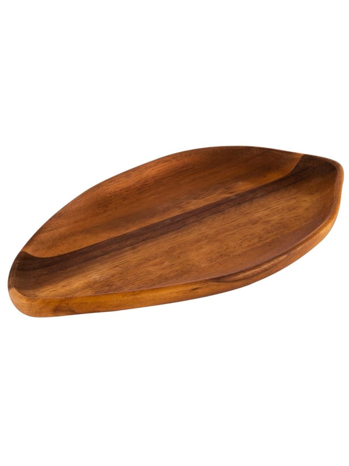 APS Servierschale in Braun - 23,5 x 13 cm, H: 2 cm      günstig kaufen onesize