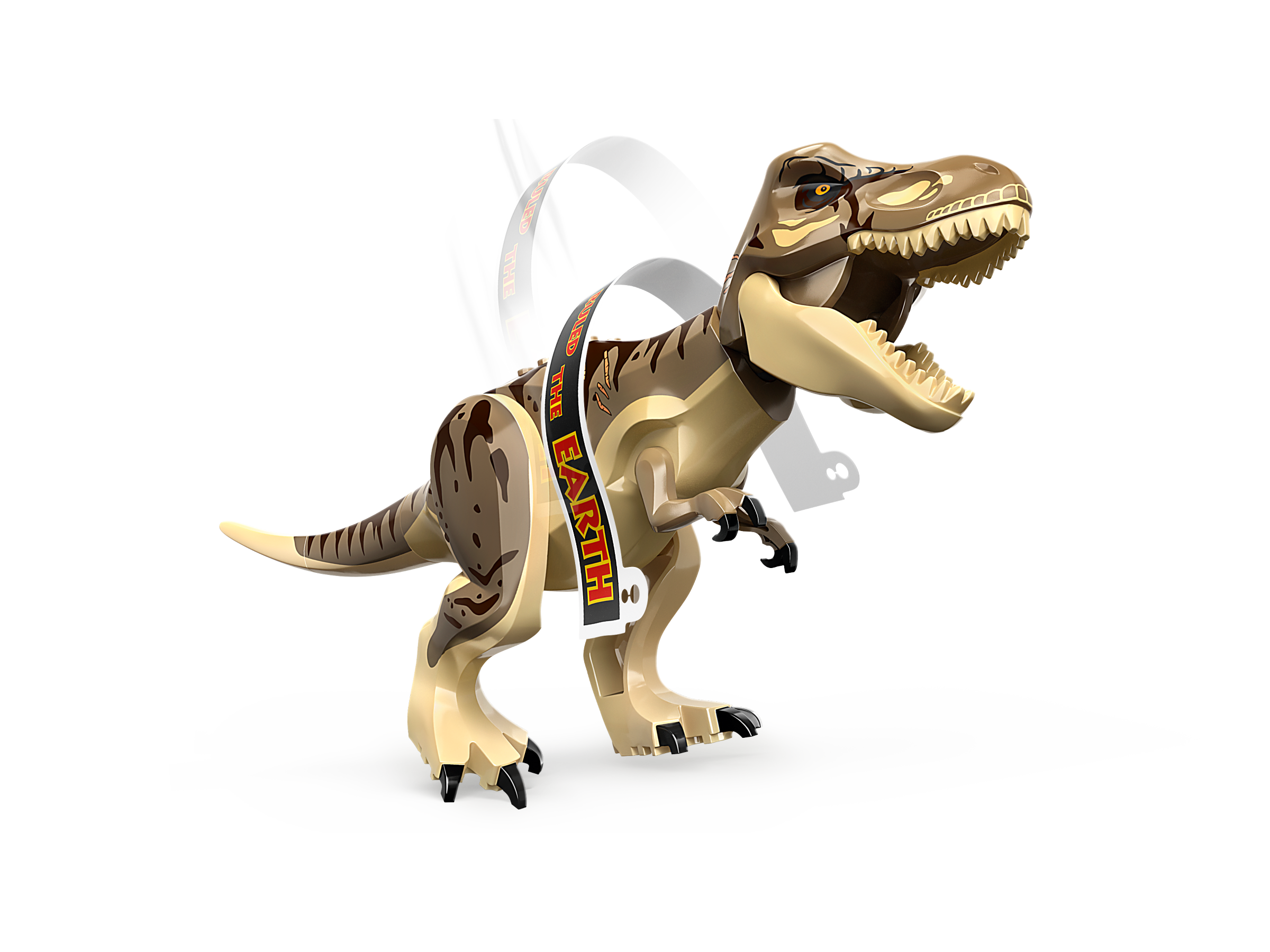 Angriff des T. rex und des Raptors aufs Besucherzentrum 76961
