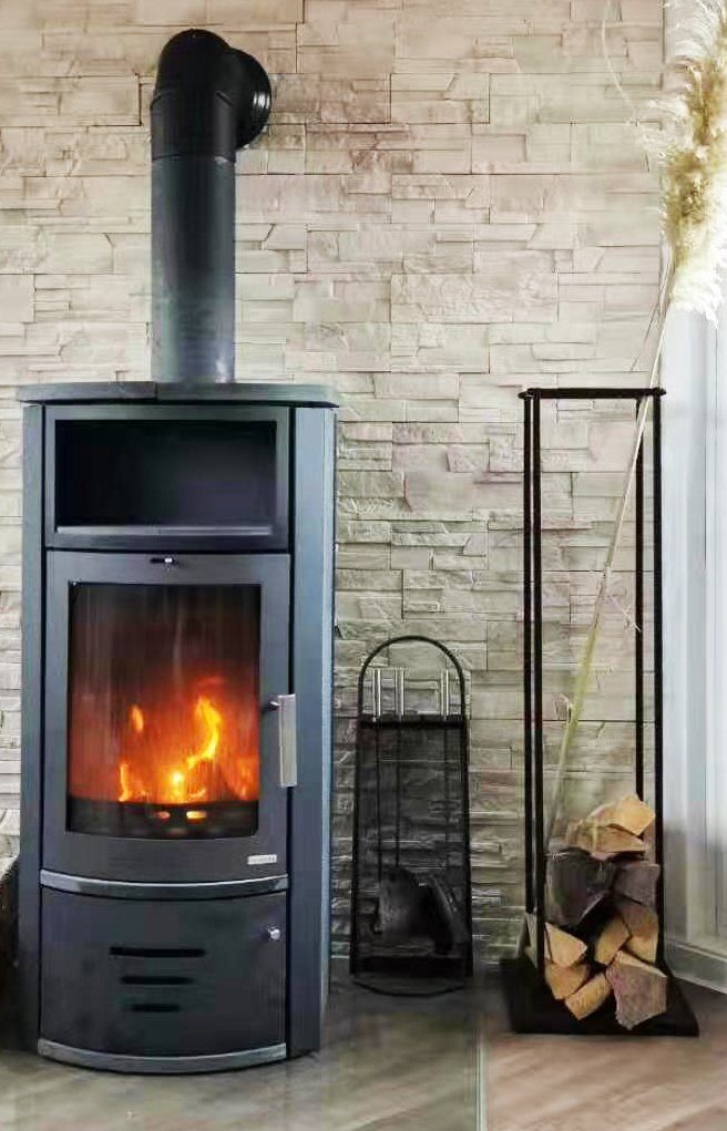 Köhko Kaminholzregal Holzständer Holzregal Holzablage aus Eisen Pulverbeschichtet