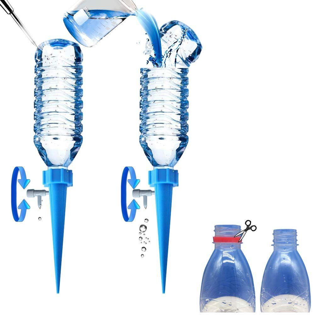 Jormftte Bewässerungssystem Automatisch Bewässerung Set, (Passen, 12pcs), Bodentropfbewässerung