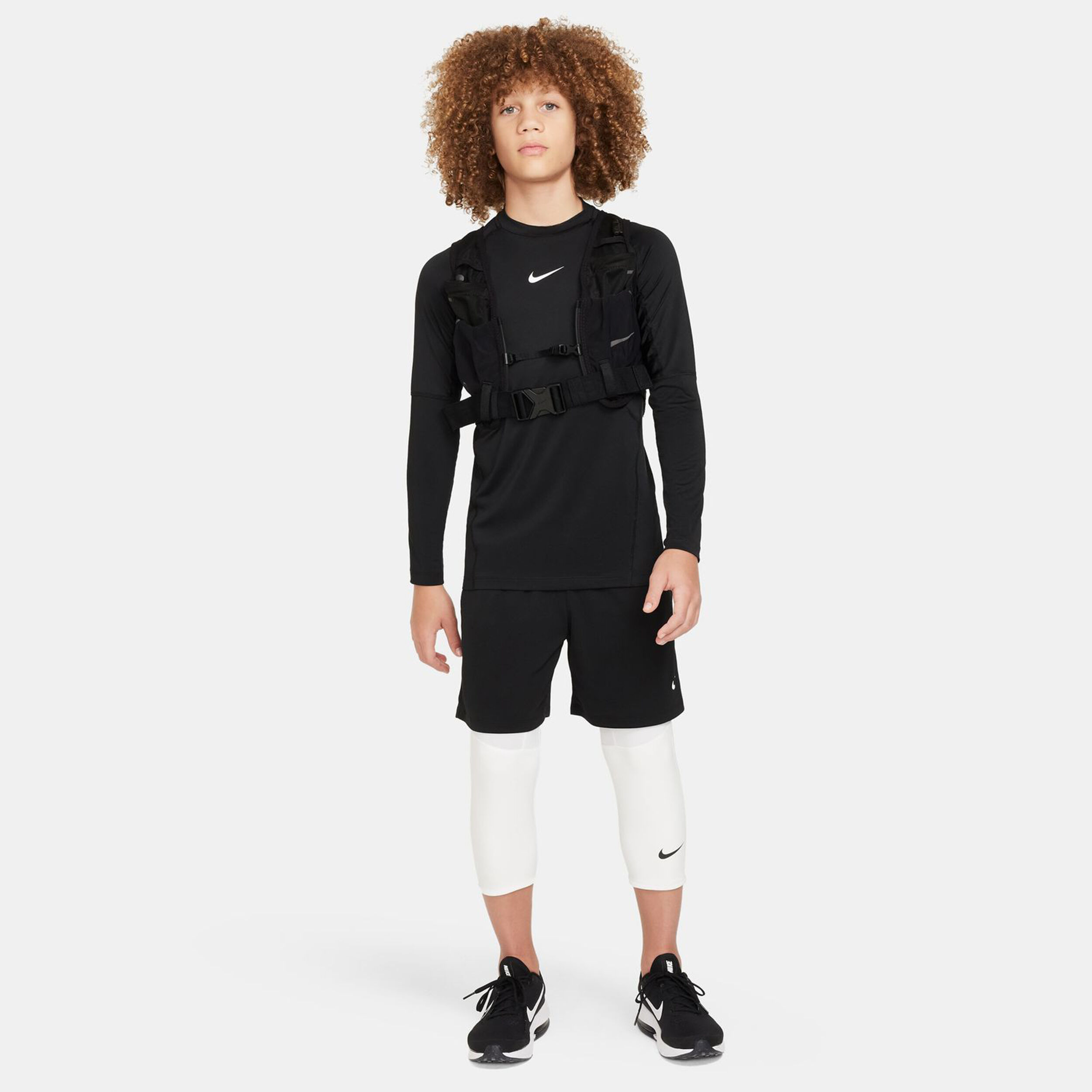 Dri-Fit Pro Longsleeve Jungen - Schwarz