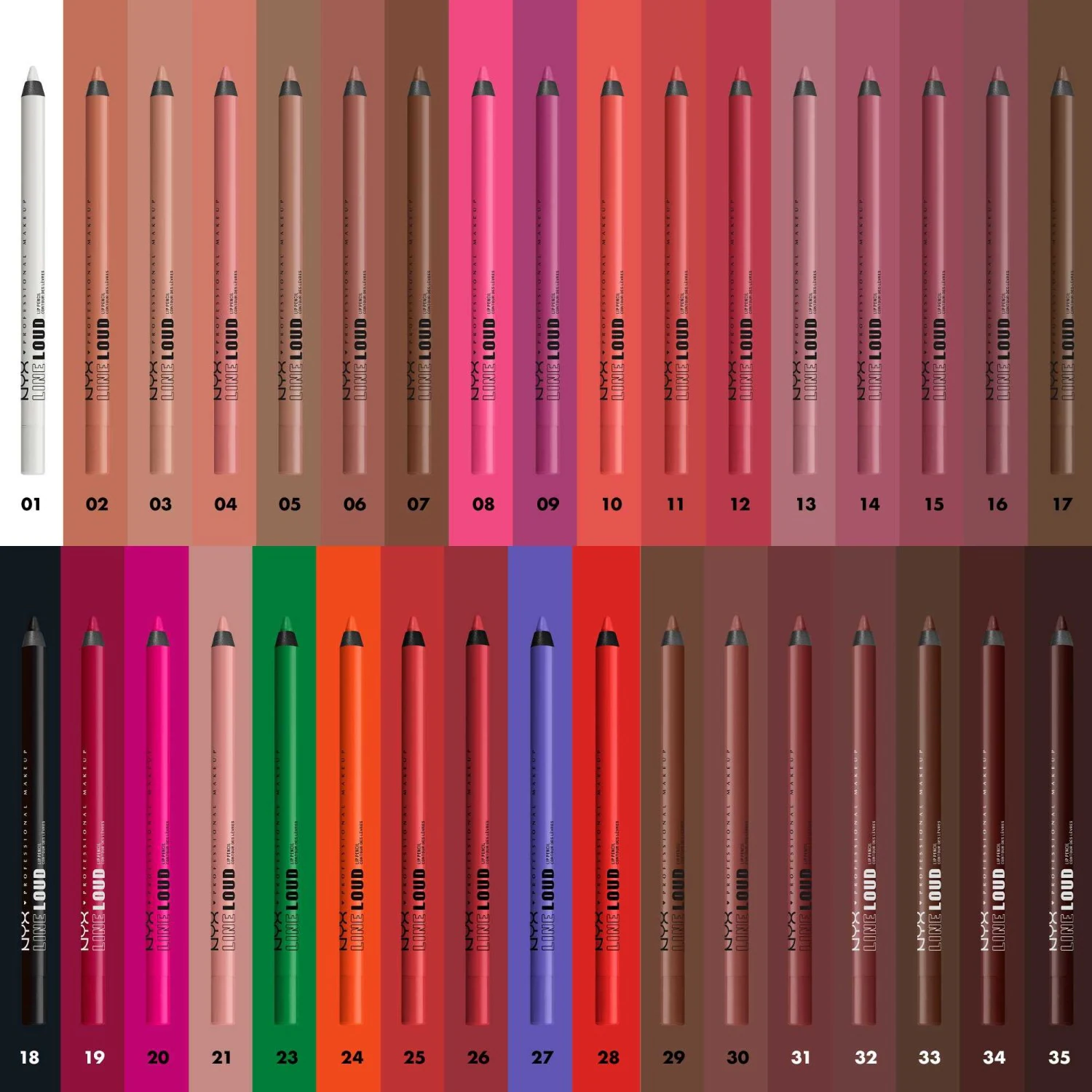 Profesionálna make-upová rada NYX Loud