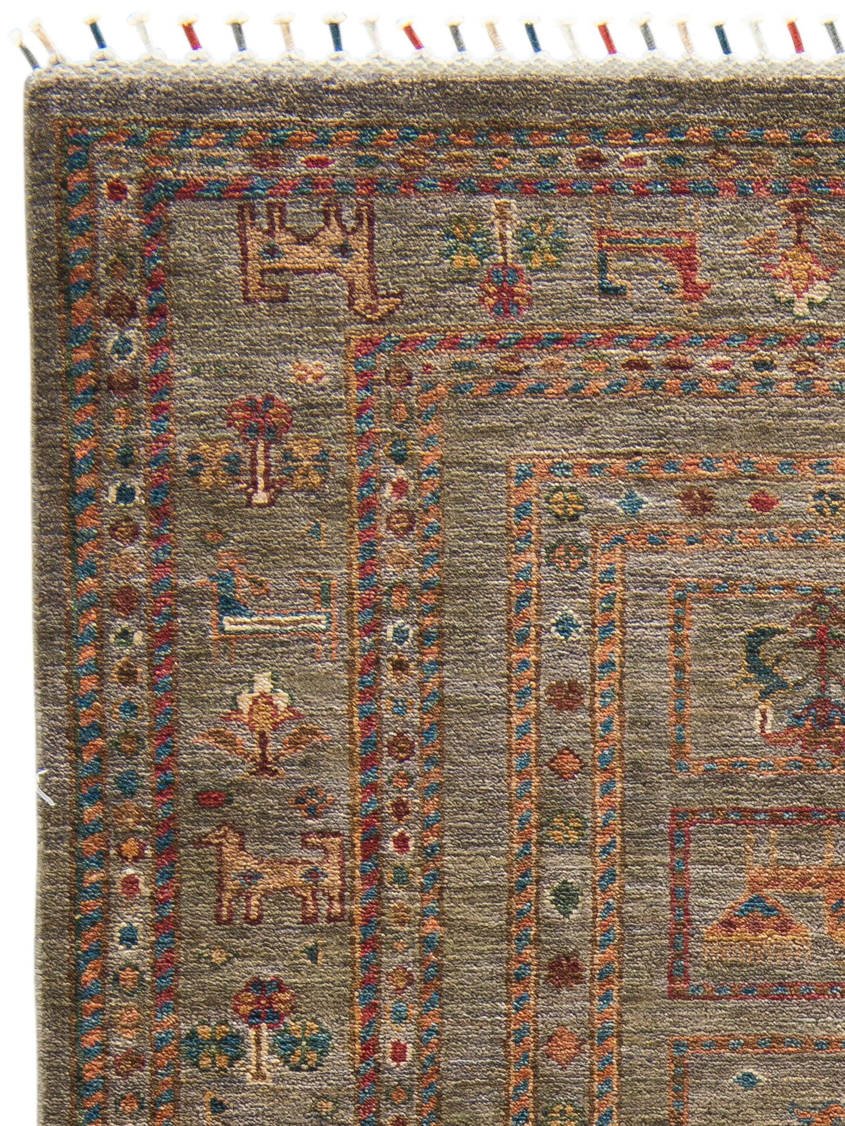 Chobi Schal ca. 177 x 230 cm, Unikat / Einzelstück