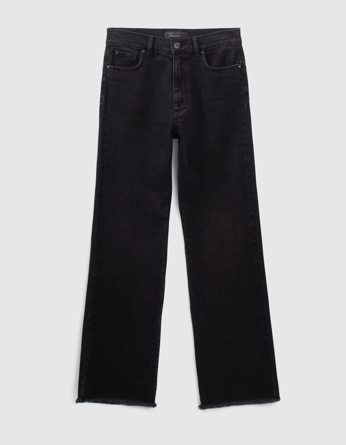 Jean flare noir 7/8e Powerstretch Waterless Femme